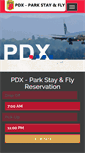 Mobile Screenshot of parkflypdx.com